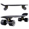 LMAI 22'' Cruiser Skateboard Graphic Mini Complete Skateboard (Black)