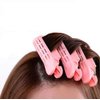 KDDOM 4 Pcs Pink Volumizing Hair Root Clip Natural Fluffy Hair Clip DIY Fluffy Curler Clamps Magic Salon Wave Hair Root Clip
