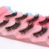 3D 15mm Faux Mink Lashes Natural Eyelash Soft Wispy Cruelty Free Luxury Lashes(15mm D09)