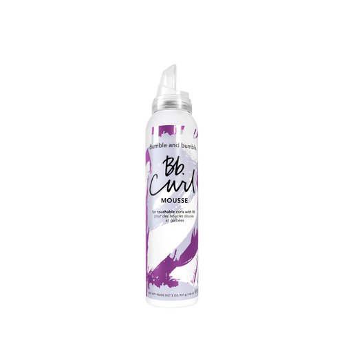 Bumble and bumble Curl Hair Mousse | Anti Frizz | For Touchable Curls with Lift | Curly, Wavy | With Jojaba Oil, Avocado Oil + Coconut Oil | Standard Size, 5 fl. oz.