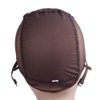 YANTAISIYU 4X4 Inch U Part Swiss Lace Wig Cap for Making Wigs with Adjustable Straps on the Back Glueless Hairnets (Dark Brown M)