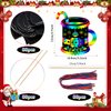 Motipuns 80 Pcs Christmas Hot Cocoa Scratch Cards for Boys Girls Rainbow Christmas Ornaments Christmas Crafts for Winter Xmas Holiday Party Supplies Home Classroom DIY Activities