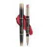 TUKEFEV Double Head Lipstick Lipliner 2 In 1 Matte Matte Surface Waterproof, Non Fading, Non Stick Cup Lipstick Long-Lasting Lip Color Liquid Makeup