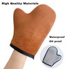 4 in 1 Self Tanning Mitt Kit, Fingerless Self Tanner Mitt, Back Self Tanner ， Thumbs Self Tanning Mitt, Small Self Tanning Finger Caps, Super Soft and Suitable for Any Skin Color.