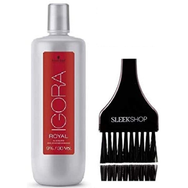 Schwarzkopf Igora ROYAL Oil Developer (STYLIST KIT) Hydrogen Peroxide, 33.8 oz / 1000ml (9% / 30 Volume)