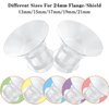 Flange Inserts 13/15/17/19/21mm 5pcs,Suitable for Medela,Spectra 24mm Shields/Flanges,Compatible with Momcozy S12 Pro/S9 Pro/S9/S12 Wearable Breast Pump,Reduce 24mm Tunnel Down to Correct Size