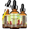 Botanical Beauty PRICKLY PEAR CACTUS SEED OIL 100% Pure Natural Undiluted Virgin Unrefined Cold Pressed Carrier oil. 1 Fl.oz.- 30 ml. For Face, Skin, Hair, Lip, Nails