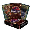 AQUARIUS Jurassic Park Playing Cards - Jurassic Park Themed Deck of Cards for Your Favorite Card Games - Officially Licensed Jurassic Park Merchandise & Collectibles, 2.5 x 3.5