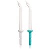 Pyle Classic High Pressure Jet Tips Replacement for Waterpik Dental Water Flossers and Other Brand Water Flosser Oral Irrigators, 2 Count (Pack of 1)