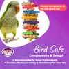 Super Bird Creations SB51095 - Seagrass Wafers Bird Toy for Medium Sized Birds, Ideal for Parrots, Conures, Cockatiels, Lovebirds, Budgies - Natural Chew Toy, Bird Cage Accessories - 9" x 2.5" x 1.5"