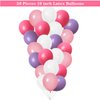 Fairy Party Balloons Birthday Party Decorations Fairy Butterfly Mushroom Film Balloons Pink Purple Rose Red Latex Balloons for Fairy 1st Birthday Wedding Spring Tea Party Baby Shower Party