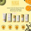NIKA SKIN CARE - Facial Cleanser with Hyaluronic Acid, Vitamin A, B & E, Aloe Vera, Retinol, and Swiss Apple Stem Cells - Day & Night