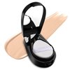 GEUUFEA Full Coverage Liquid Foundation, Long-Lasting & Buildable Foundation Cushion BB Cream, Create Skin-Light Natural Makeup, Foundation for Mature Skin