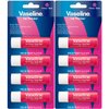 Vaseline Lip Therapy Rosy Lips - Hydrating Lip Balm Pack, Vaseline Stick, Lip Moisturizer for Dry Lips, 0.16 Oz Each (Pack of 8)