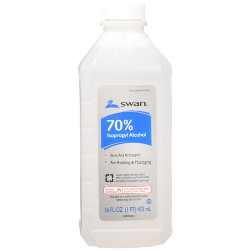 Rubbing Alcohol, 16 Fluid Ounce (Pack of 2)