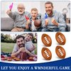 Silipull 60 Pcs Football Party Favors 30 Pcs Mini Football Stress Balls Foam 30 Pcs Fan Foam Finger Mini #1 Sports Party Favor Toy for Football Party Supplies Birthday Party Gift(Football)