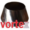 Vortex Small (in) Direct Cooking Charcoal Grill BBQ Accessory Cone 18.5 22.5 for Weber Smokey Mountain WSM Small - Stainless - Original - USA Made -Genuine SM Size