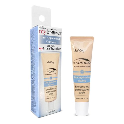 Godefroy Mybrows Post Application Solution To Extend the Life and Remove Shine for Temporary Tatt...