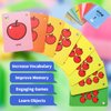 Toddler Number Flash Cards,Kids Number Flash Cards for Toddler,No.123 Sight Words with Pictures Flash Cards,Kids Flash Cards,Kindergarten Learning Flash Cards for Kids,Childs 2-4 Years 28 Pcs (Number)