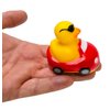 Transportation Rubber Duckies - 12 Pack. (2.5" x 2.5") Jeep Ducking Bath Toy. Pilot on The Plane, Captain in The Boat, Driver/Chauffeur in The Car. Party Favors