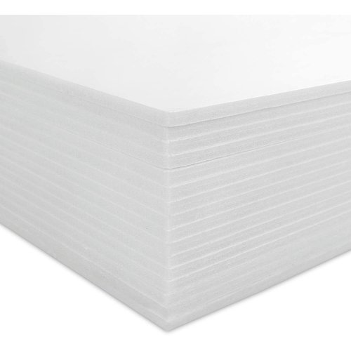 16 Pack Foam Board 11.7x16.5 Inch, CBTONE 3/16 Inch Thick White Polystyrene Foam Sheet for Photo Framing, Art Display and Handicraft