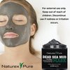 Naturex Pure Dead Sea Mud Mask – Luxurious Mud Masks for Women and Men – Advanced All-Natural Dead Sea Mud Mask for Blackheads, Whiteheads, Hyperpigmentation, Acne – 8.8fl oz