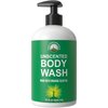 Body Wash Made With Organic Aloe Vera, Organic Olive Oil, Organic Jojoba Oil, Organic Coconut Oil, and Organic Shea Butter. Unscented And Great For Sensitive Skin. Natural Vegan Body Wash No Toxins