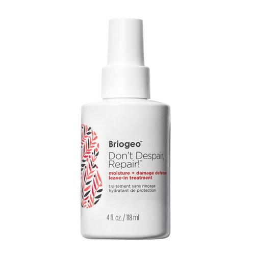 Briogeo Don't Despair, Repair! Moisture + Damage Defense Leave-In Treatment, Seals Split Ends and Repairs Dry, Damaged Hair, Protect Against Future Damage, Vegan, Cruelty-Free, 4 fl oz