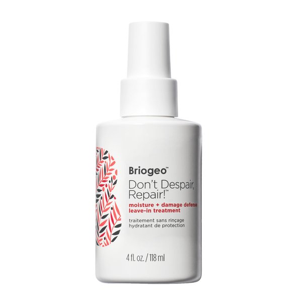 Briogeo Don't Despair, Repair! Moisture + Damage Defense Leave-In Treatment, Seals Split Ends and Repairs Dry, Damaged Hair, Protect Against Future Damage, Vegan, Cruelty-Free, 4 fl oz