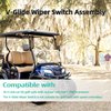 Aumzong V-Glide Wiper Switch Entire Assembly Compatible with Club Car DS 36V Golf Cart 1988 to Present #1016140