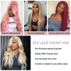 Alimubi hair 613 Lace Front Wig Human Hair Blonde Wig Human Hair 13x4 Body Wave Lace Front Wigs 180 Density 613 Body HD Lace Frontal Wig Glueless Wigs Human Hair Pre Plucked 26 inch