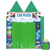 DLOREUK Play Panel for Kids Play Couch Foam Sofa Childrens Home Play Modular Couch (Sofa not Included) - Car Wash - Set of 2 (Entrance & Exit)