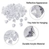 Acrylic Clear Ice Rock Diamond Crystals Treasure Gems for Table Scatters, Vase Fillers, Event, Wedding, Arts & Crafts, Birthday Decoration Favor (60 Pieces)