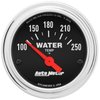 Auto Meter 2532 Traditional Chrome Electric Water Temperature Gauge