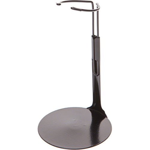 Kaiser Doll Stand 2075 - Black Doll Stand 6 1/2" to 10" Dolls and Action Figures, 6-Pack