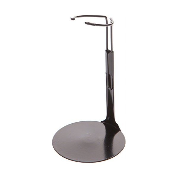 Kaiser Doll Stand 2075 - Black Doll Stand 6 1/2" to 10" Dolls and Action Figures, 6-Pack