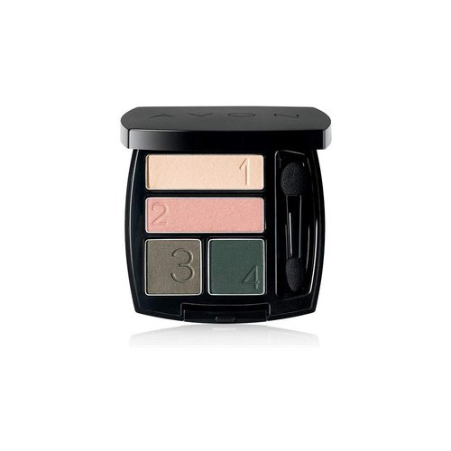 AVON True Color Eyeshadow Quad (Gilded Metallics)
