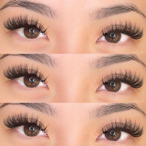 Lashes Natural Look Cat Eye False Eyelashes Mink Fluffy Fox Eye Lashes Wispy 15mm 6D Volume Strip Fake Eyelash Extension Look by PHKERATA, 7 Pairs Pack