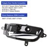 RISTOW Driver Side Inside Interior Door Handle Front Rear Left with Repair Kit for 2013-2017 Nissan Altima Pathfinder, 2015-2017 Nissan Titan, 2016-2017 Titan XD, 2015-2017 Nissan Murano