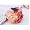 Fodattm 2PCS Women Flower Hair Clips Hair Claw Elegant Beauty Ribbon Jaw Clip Headwear Hair Jewelry (Pink/Purple)