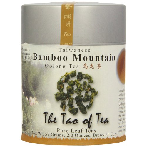 The Tao of Tea, Bamboo Mountain, Handcrafted Taiwanese Oolong Tea, 2-Ounce Tins (Pack of 2)