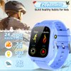 OVV Kids Waterproof Smart Watch with 26 Games 1.44'' Touchscreen HD Camera Pedometer Recorder Music Player Alarm Clock Calculator Educational Wrist Watch for Age 3-10 Girl Boy Learning Toy (blue)