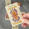 Da Brigh Minchiate Tarot Cards Deck, Classic Minchiate Tarot, 97 Cards with Upright & Reversed Meaning, 19 Extra Trumps, Durable 350 GSM Paper, Standard Size Digital Booklet