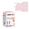 Ana María Lajusticia AML Sport - Collagen with Magnesium with Vitamin C Sticks - Strawberry Flavour - Travel Pack -20 Sticks. Hydrolized Collagen. Dairy, Gluten and Sugar Free.