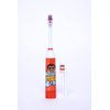 Our Reflections Kids Battery Powered, 2 Toothbrush Heads, Soft Bristles, Ages 3 and up. (John Electric Toothbrush, Red)