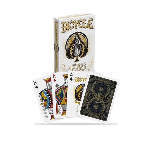 Bicycle 1885 Anniversary Playing Cards (packaging may vary) , White