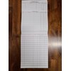 Pack of 5 Premium Check Registers for Deskbook Checks, Secretary Desk Register, Size: 6 3/8 x 8 1/4