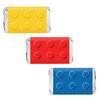 Building Blocks Birthday Party Mini Candy Bar Wrappers - 45 Stickers