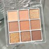 YHGIJ Brown Eyeshadow Palette - 9 Highly Pigmented Neutral Nude and Rose Gold Shades - Naked Eyeshadow Palette Eye Shadow Pallets for Women