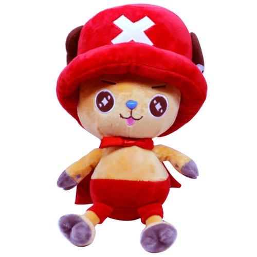 ALORVE Plush Figure Toys Plush Toy Tony Tony Chopper Anime Stuffed Plush Doll 11.7 Inches(Red)